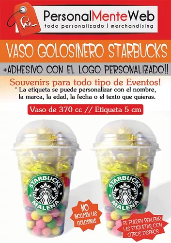 Vaso Starbucks - Etiquetta