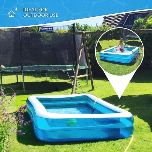 Albercas Inflables De Alberca Desitadesi 260x170x50cm Albercas Inflables Piscinas Inflables Alberca Inflable Rectangular Piscinas Armables Albercas
