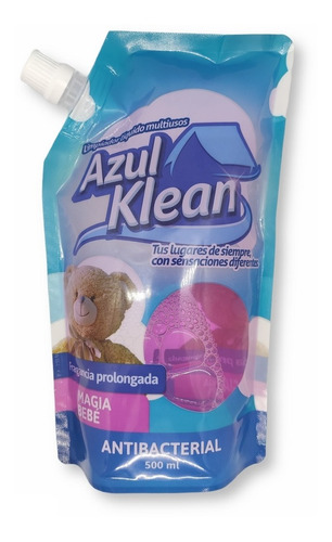 Limpiador Azul Klean 500 Ml Doypack Bebe