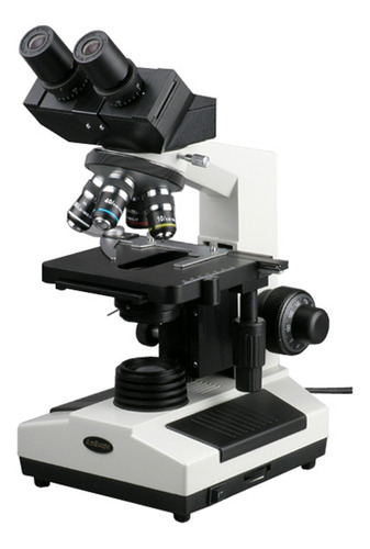 Amscope Microscopio Binocular Compuesto B390b, Ampliación .