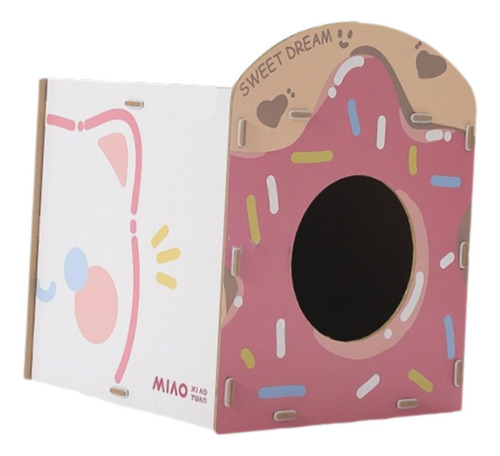 Casa Rascadora De Cartón Para Gatos, Escondite, Para Gatos