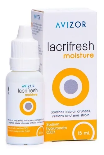 Avizor Lacrifresh Moisture Para Ojo Seco 15ml Óptica Ruglio