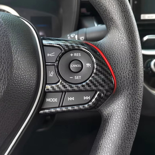 Adhesivo Abs Para El Marco Del Volante Del Coche, Con Forma