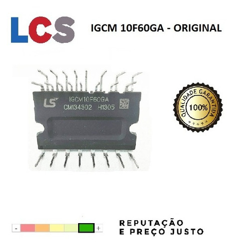 Modulo Processador Motor Lava E Seca Igcm10f60ga
