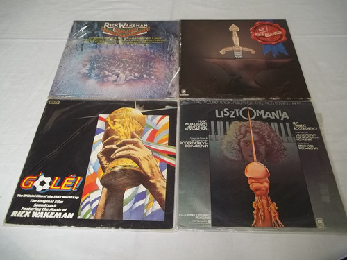 Lp Vinil Rick Wakeman 4 Discos