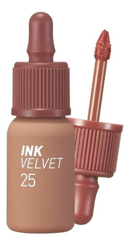 Peripera Ink Velvet #25 Cinnamon Nude Tinta Coreana Kbeauty Color Cinnamon Nude 25