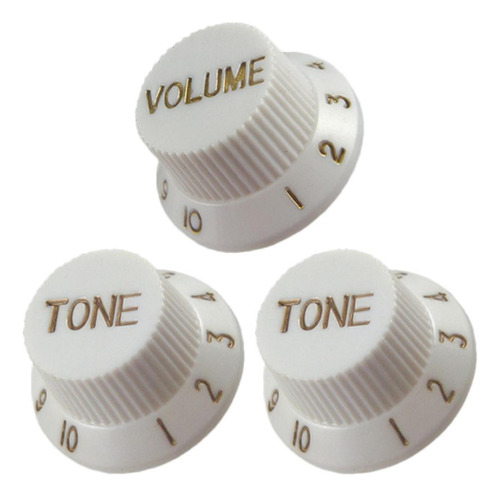 Paquete De 3 Botones De Perillas Ntrol De Tono De De
