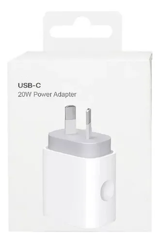 Adaptador Certificado Carga Rápida 20w Para iPhone 11 12 13