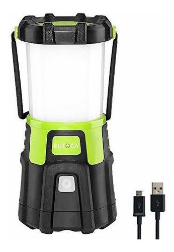 Euloca - Linterna De Camping Led, Superbrillante 1200lm Regu