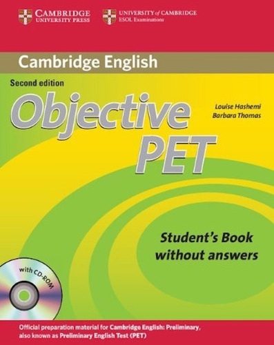 Objective Pet Students Book Without Answers / 2 Ed. +with Cd