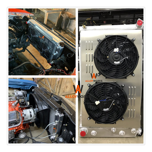 Kit De Relé De Ventilador De Aluminio Para Chevy C K Pickup