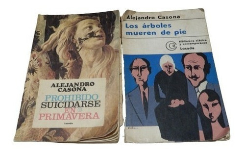 Lote De 2 Libros De Alejandro Casona. Arboles Mueren. P&-.