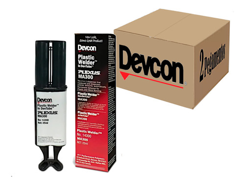 Sellador Reparador De Tinacos Plásticos Devcon 25ml 2 Piezas