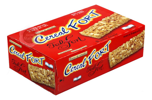 Cerealfort Barrita De Cereal por 24 Unidades Sabor Tradicional