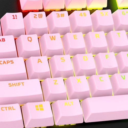 Teclas De Reemplazo Pbt Hyperx 3 Colores Color Del Teclado Rosa