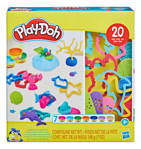 Set Play-doh Primeras Creaciones Submarinas