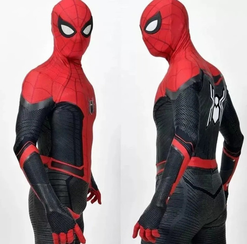 Disfraz Spiderman Far From Home Clasico Adulto Cosplay Marve