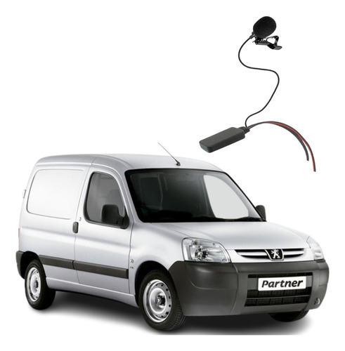 Bluetooth Estereo Peugeot Partner Con Llamadas (instalado)