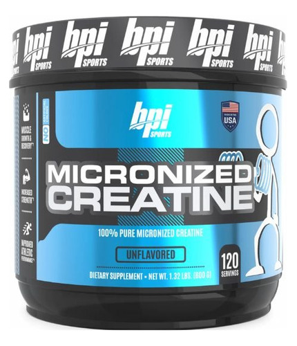 Micronized Creatine Pure - Bpi Sport- 600 Grs / 120 Serv.