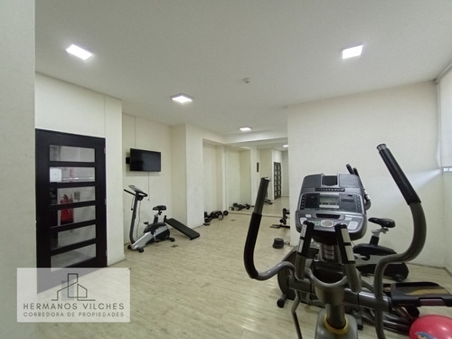 Dpto. 2 Dorm / 2 Baños / 1 Est. Metro San Alberto Hurtado L1