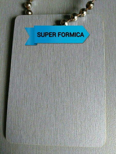 Formica Lamina Decorativa Brushed Metalizado