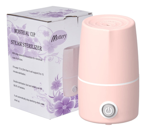 Mottery Esterilizador De Taza Menstrual Limpiador De Vapor D