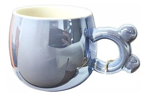 Taza Efecto Espejo Con Mango Orejitas De Oso Mug Tazón / R&r