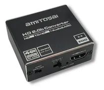 Comprar Extractor De Audio Hdmi Para Consolas Ps5 Bluray Tv S7