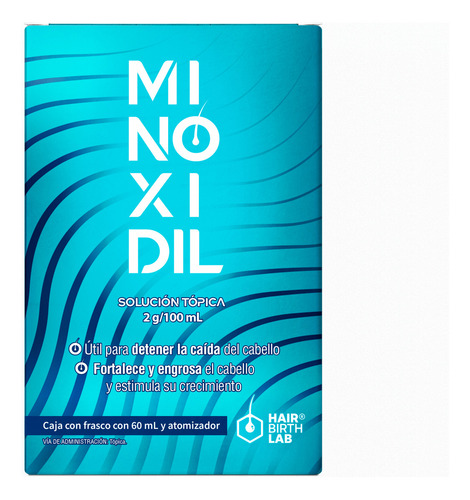 Minoxidil 2% 60ml Hair Birth Lab