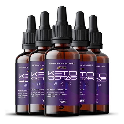 2x Keto Gotas 30ml Original Envio Hoje - Revenda Autorizada