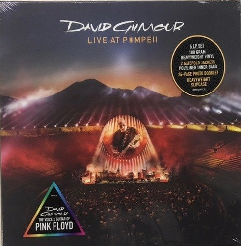 David Gilmour Live At Pompeii Vinilo Box Nuevo Envio Gratis