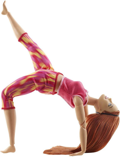 Muñeca Barbie Hecha Para Mover, Curva, Con 22 Articulaciones