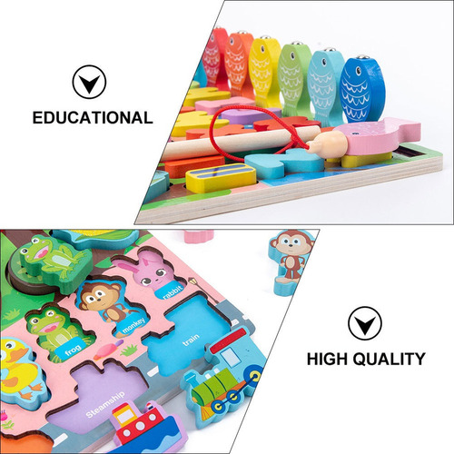 1 Juego De Tablero Logarítmico Preescolar Interactivo