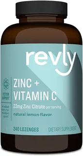 Zinc 23 Mg + Vitamin C - 240 Past - Unidad a $490