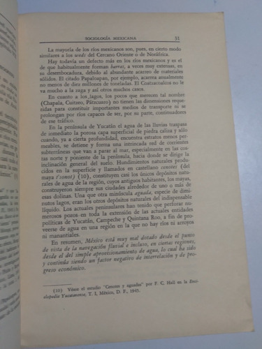 Libro Sociologia Mexicana /carlos A. Echanove (Usado)