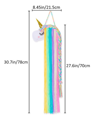 Almacenamiento De Pinzas Para El Cabello De Unicornio