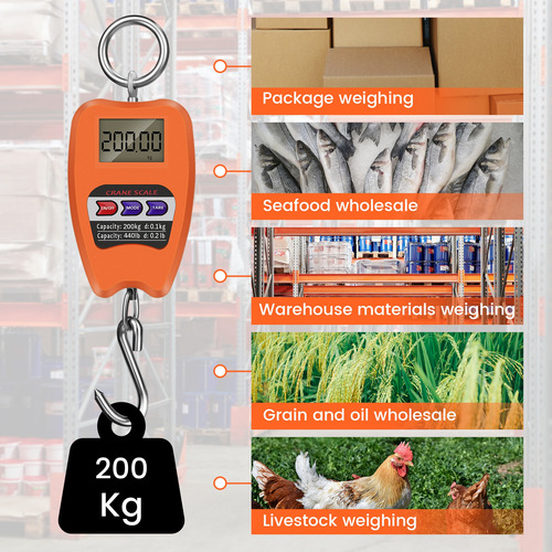 Báscula De Pesaje Digital Industrial Colgante 2