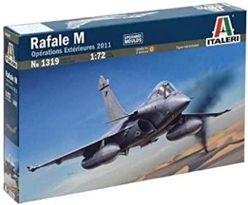 Avion Rafale M 1319 Italeri  Escala  1/72 Es Un Armable