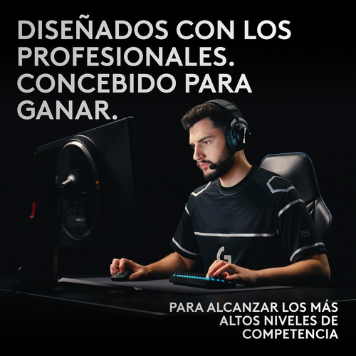 Teclado Inalámbrico Logitech G Pro X 60 Lightspeed Negro
