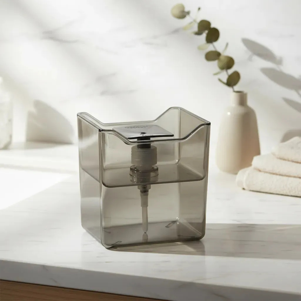 Dispenser De Detergente Premium Preto Translucido Solido Uz