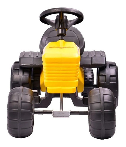 Tractor a batería para niños Rodacross Tractorcross color amarillo 220V-230V
