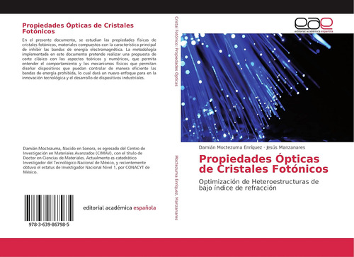 Libro: Propiedades Ópticas De Cristales Fotónicos: Optimizac