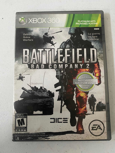 Battlefield Bad Company 2 Xbox 360 Original