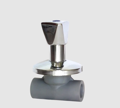 Llave De Paso Ppr Campana Cromada 25mm Hoffens