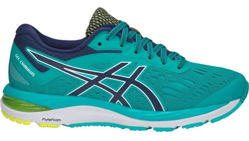 asics cumulus 20 feminino azul