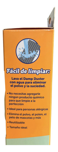 Esponja Scrub Daddy Damp Duster de polyester gris