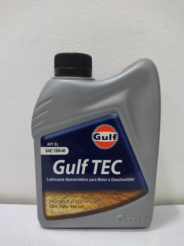 Aceite Gulf Semi Sintético 15w40 Sl