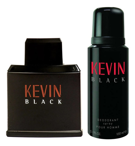 Perfume Kevin Black 100ml+desodorante Kevin Black 150ml 