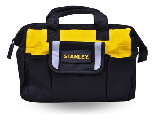 Bolsa Ferramentas Stanley Stst512114 12 Bolsos Cor Preto/Amarelo
