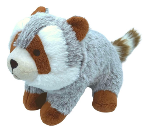 Scout & Friends 2 En 1 Raccoon Squeaky Plush Chew Toy Para Y